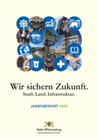 Vorschaubild: Jahresbericht 2023 „Wir sichern Zukunft. Stadt. Land. Infrastruktur“
